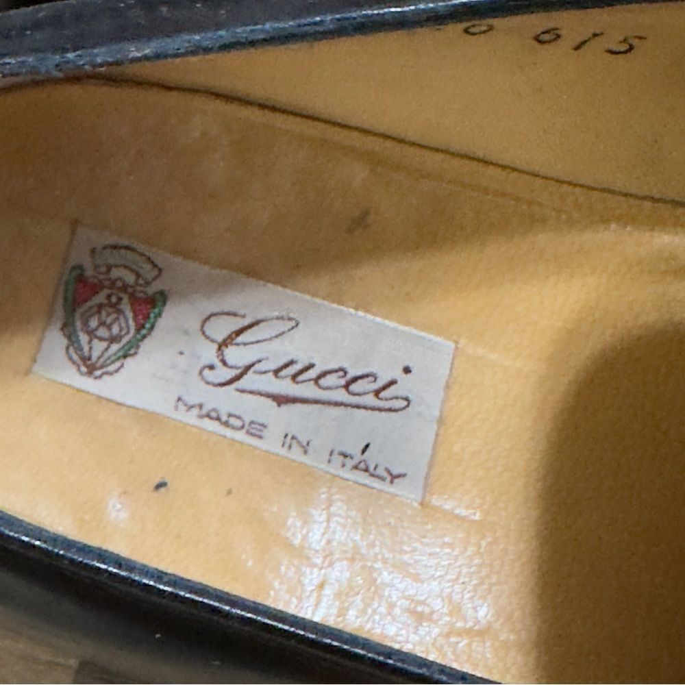 Gucci Men’s Vintage Classic Dress Shoes Size 41 1/2 - Picture 7 of 16